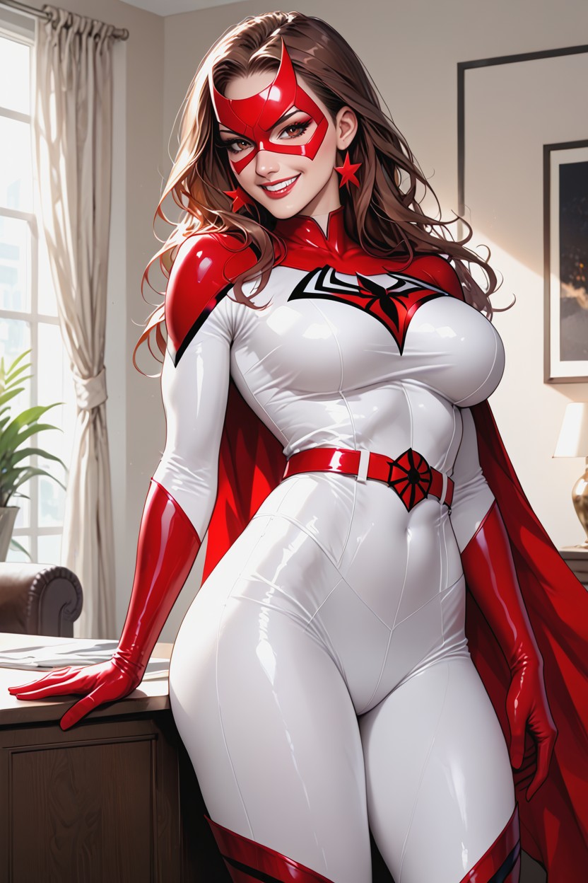 Lewd Smile, One Person, Beautiful Model Figure AI Porn