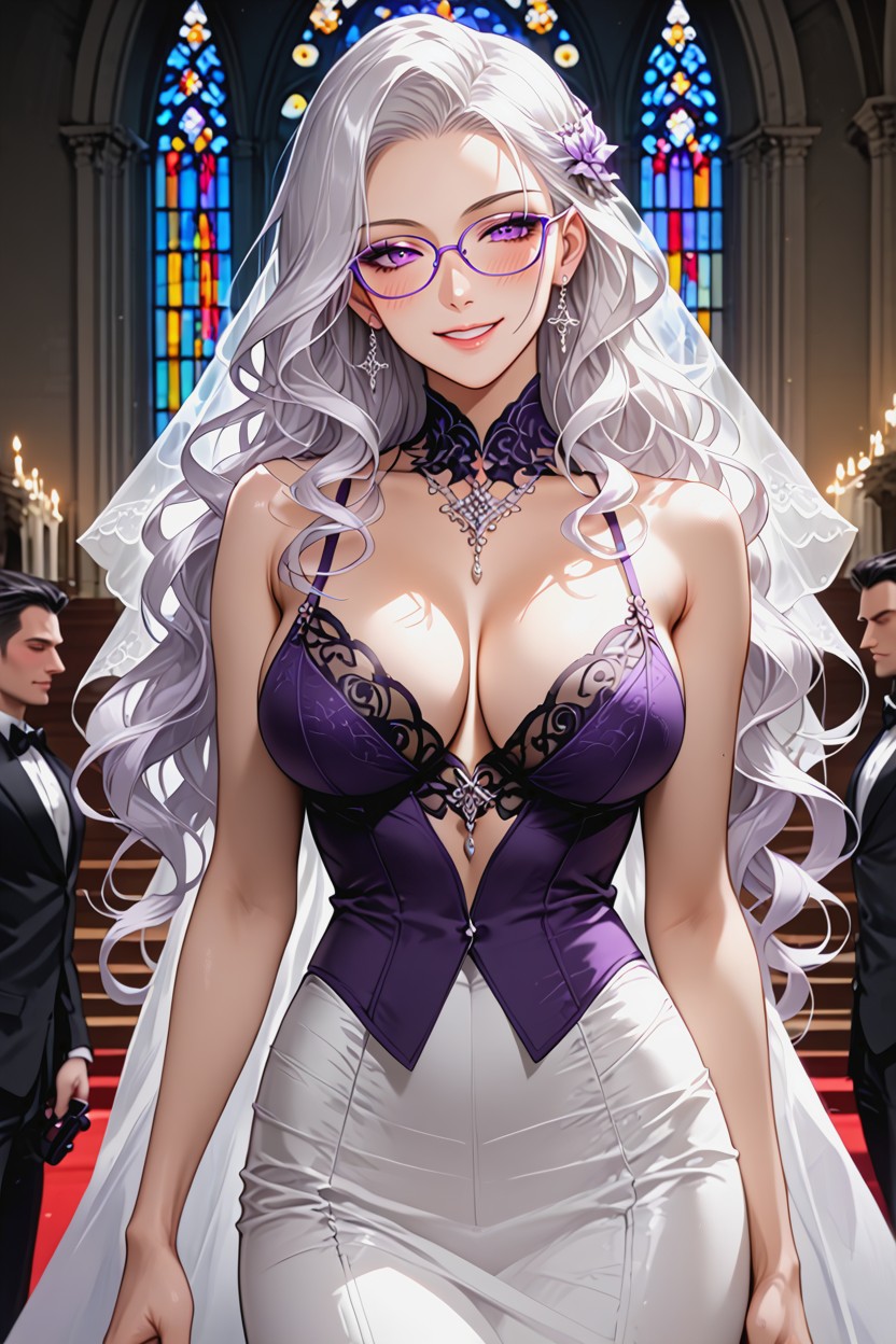 18+, Round Breasts, Vista De Cámara Porno IA