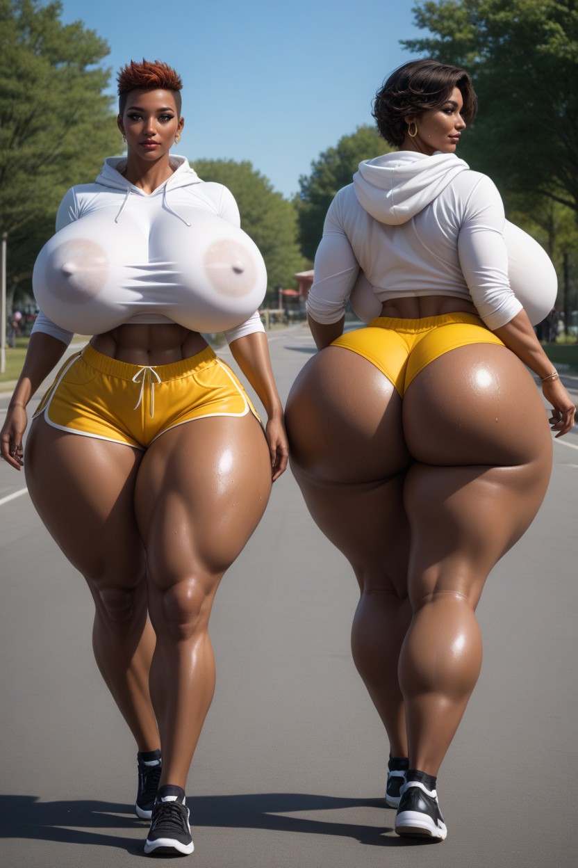 Wide Birthing Hips Man Staring At Woman, Hot Plump Pawg, Erect Nipples Porno IA