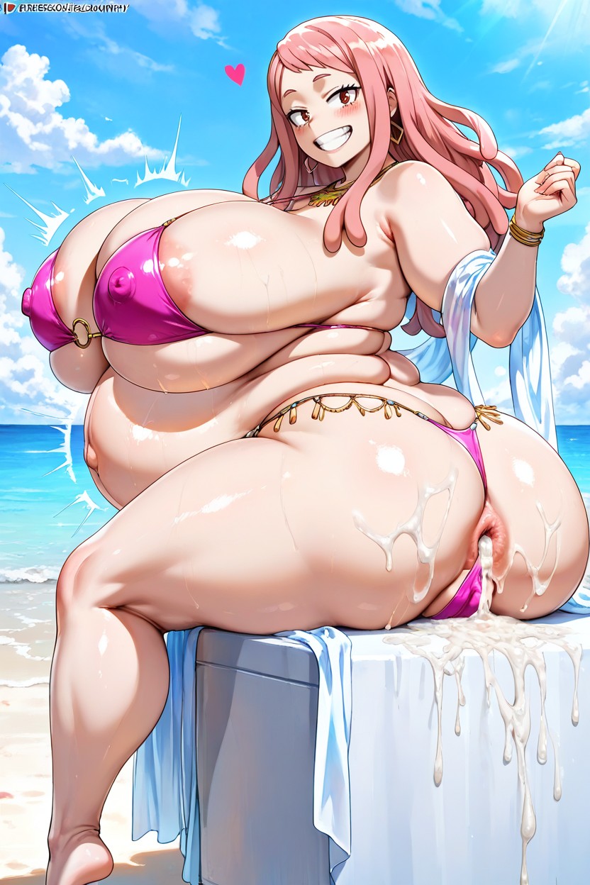 Massive Belly Bulge, Belly Bigger Than Body, Gigantic Colossal Breasts Porno IA