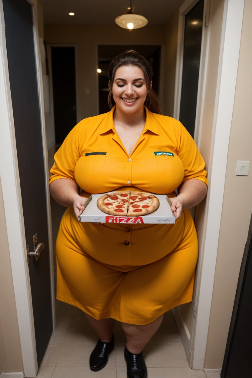 The Viewer Is Taller Than The Woman, Ponytail, 18+ AI Porn