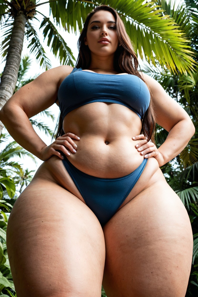 Hyper Wide Hips, Disproportionally Wide Hips, Extremely Large Ass AI Porn