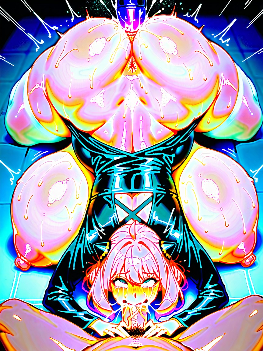 Ahegao, Stature, Extremely Large Ass AI Porn