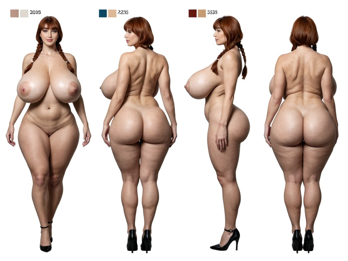 Fat Ass, 롱 샷, 행복하다 AI 포르노