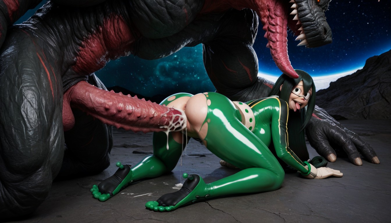 Space Monster Huge Cock, Barbed Penis, Cosplay AI Porn
