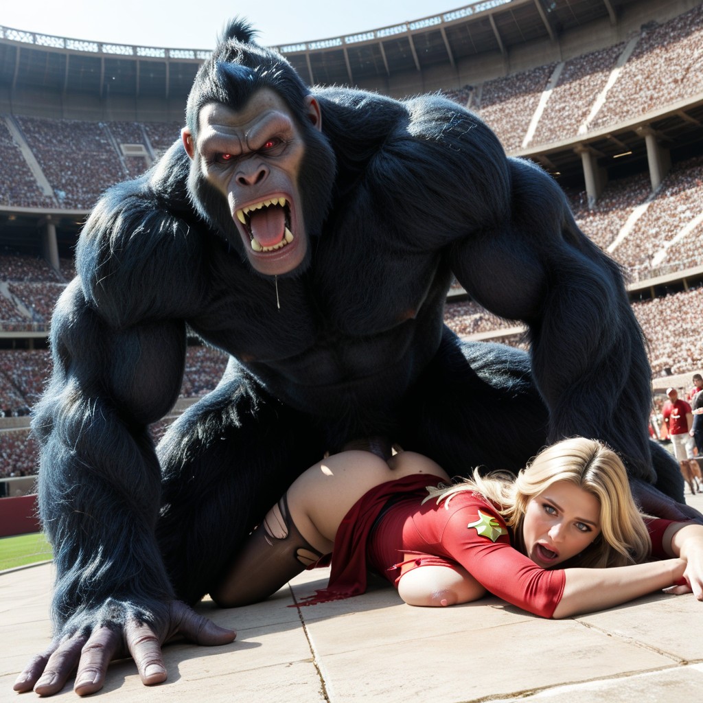 角色扮演, Giant Beast Roaring, Pubic Sex AI黃片