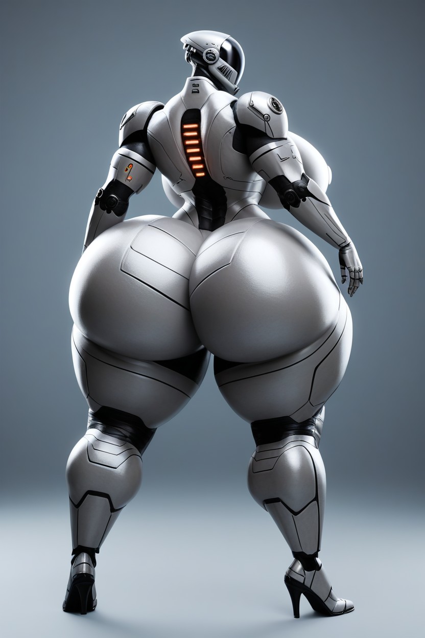 Big Bubble Ass, Screen Face, Thick Hips ИИ порно