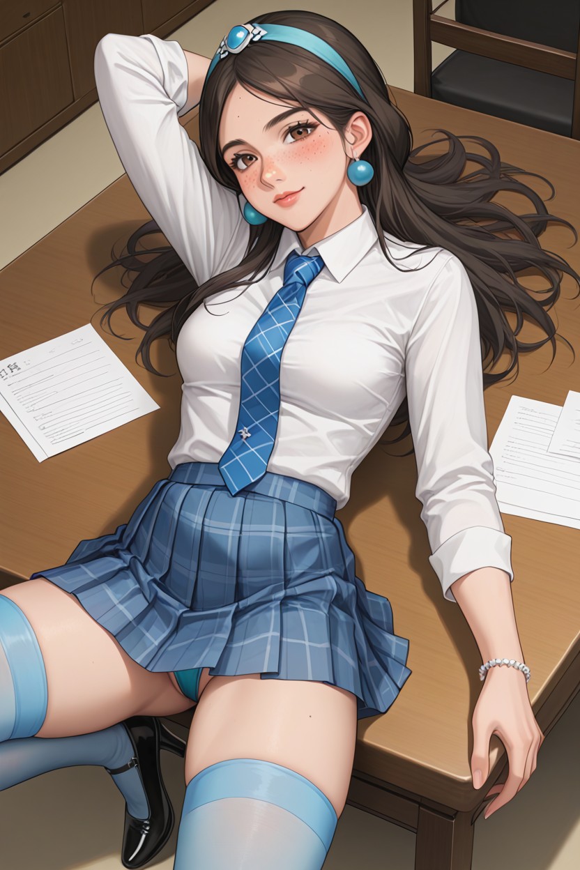 At Clasroom, Teasing, Horny Porno IA