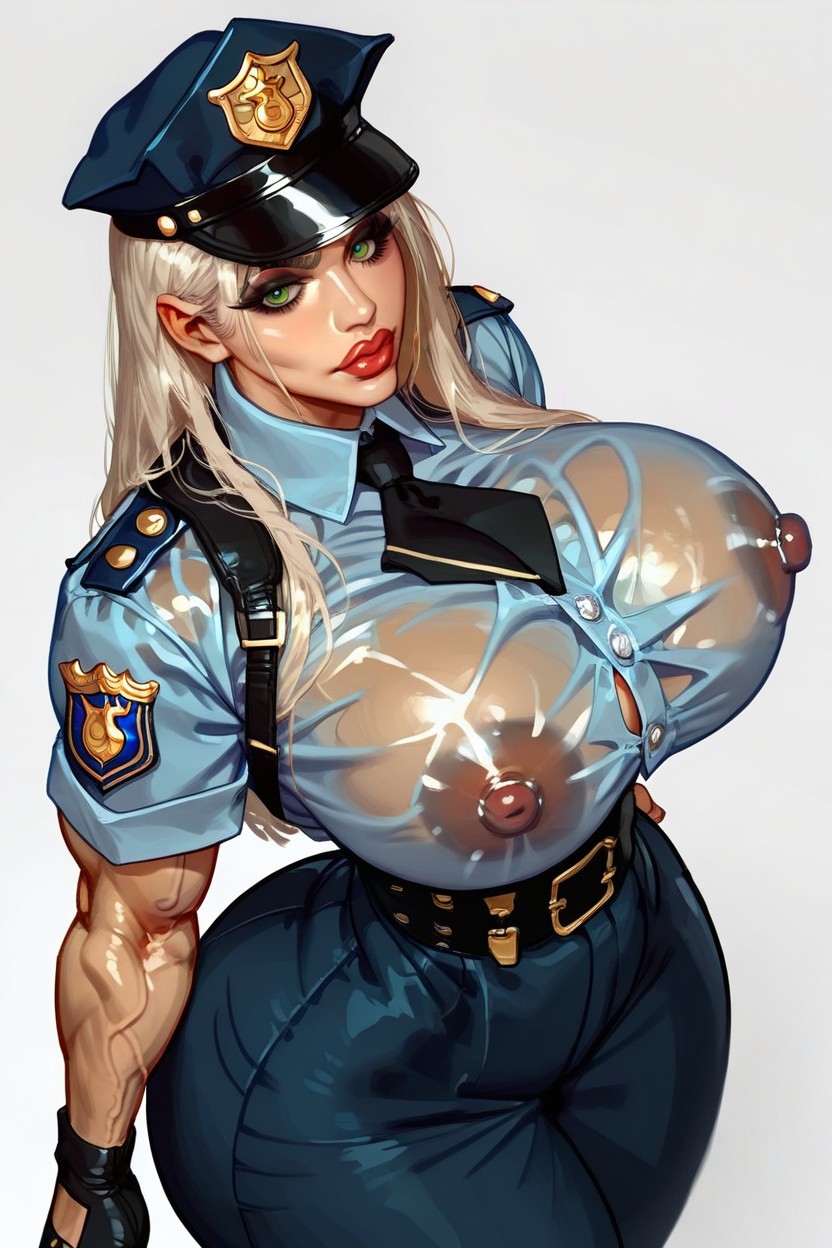 Hyper Huge Nipples, Hyper Waist, Hyper Waist AI黃片