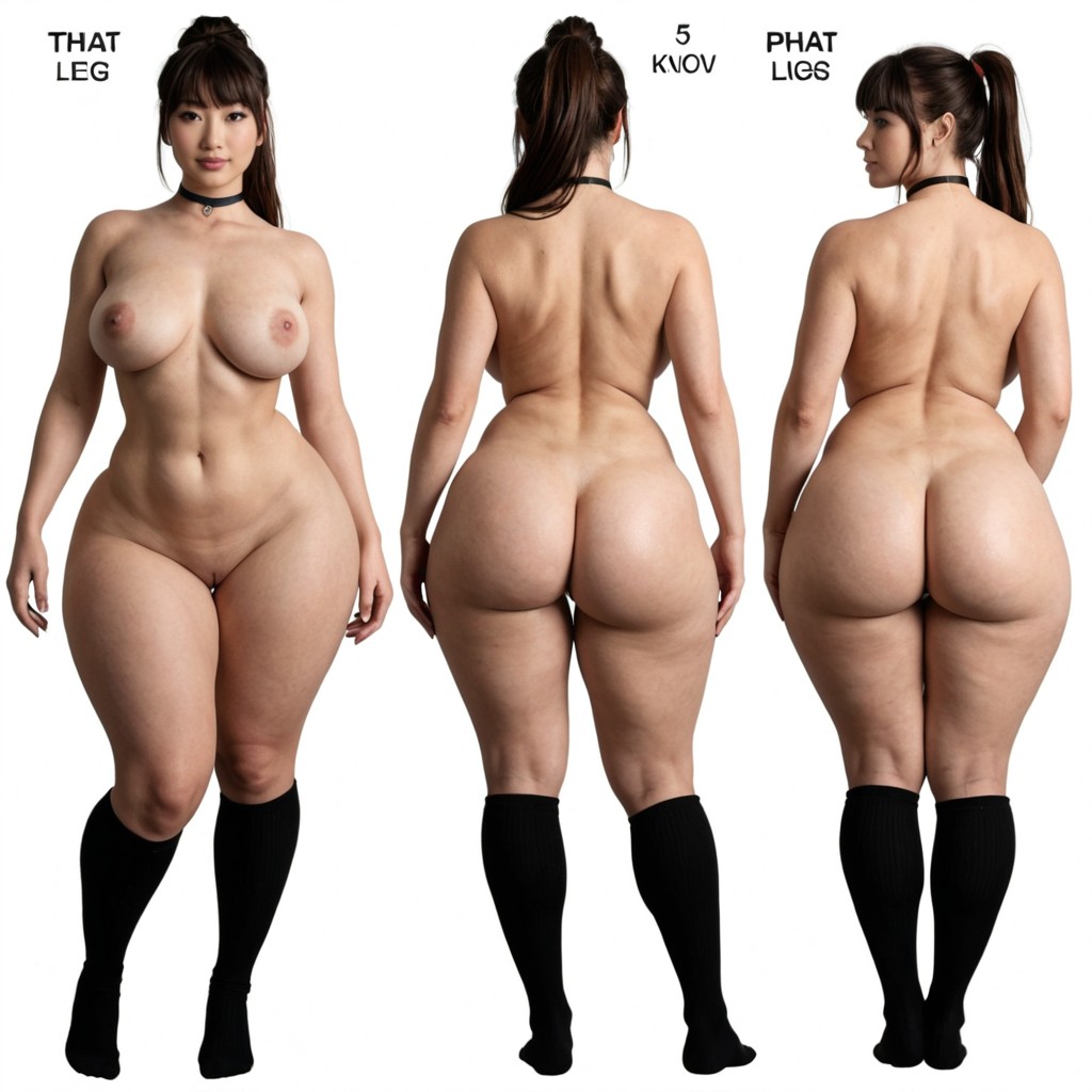 Full Body, Dumptruck Booty, Feet Together Porno IA