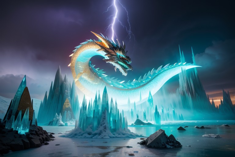 Extreme Long Shot, Drifting Snow And Icy Fog, No People AI黃片