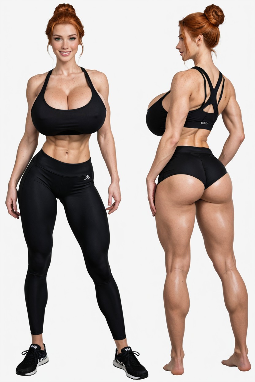 Tall, Character Turnaround, Wet Pussy AI Porn