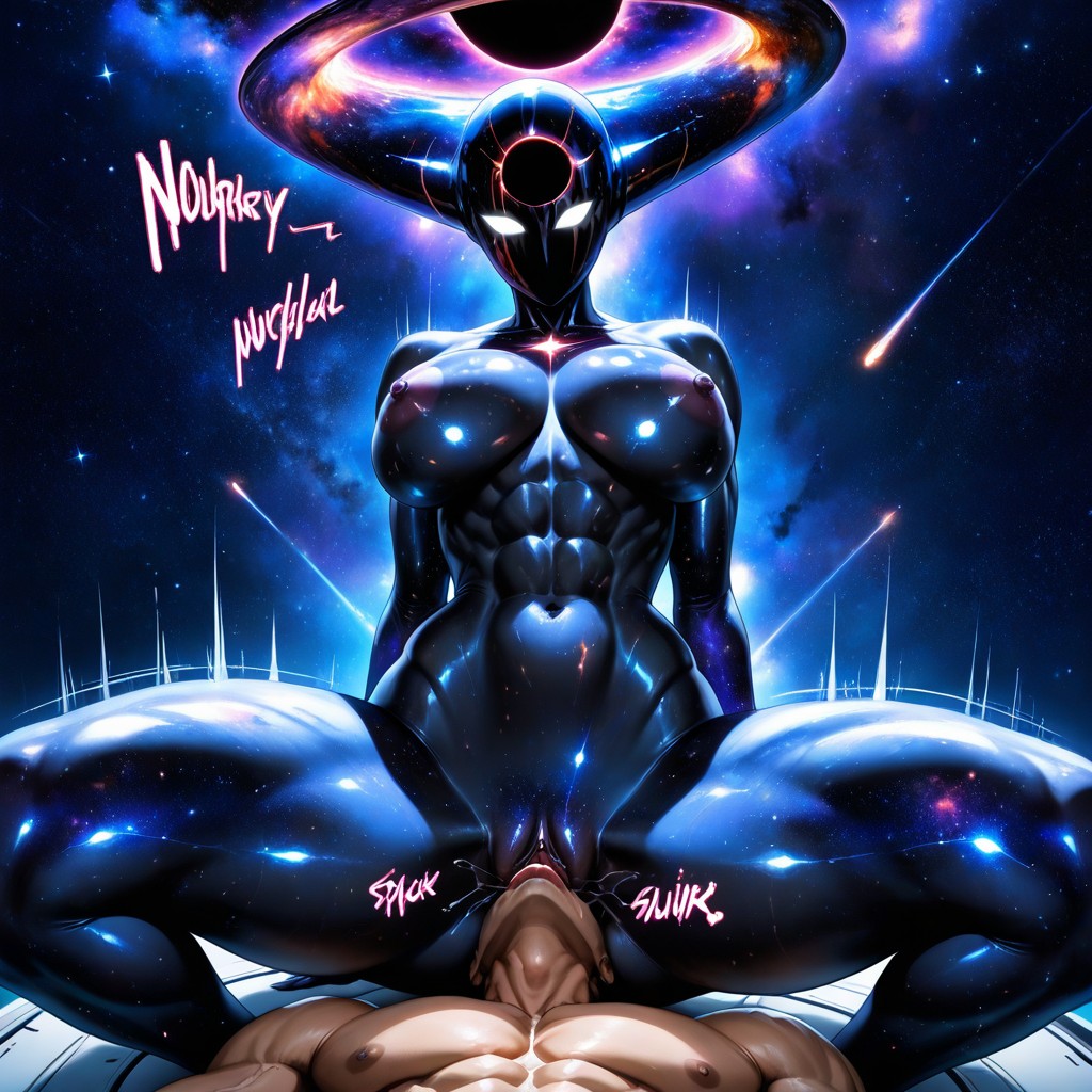 Nebula Skin, Stardust Hair, Extreme Hip To Waist Ratio AI黄片
