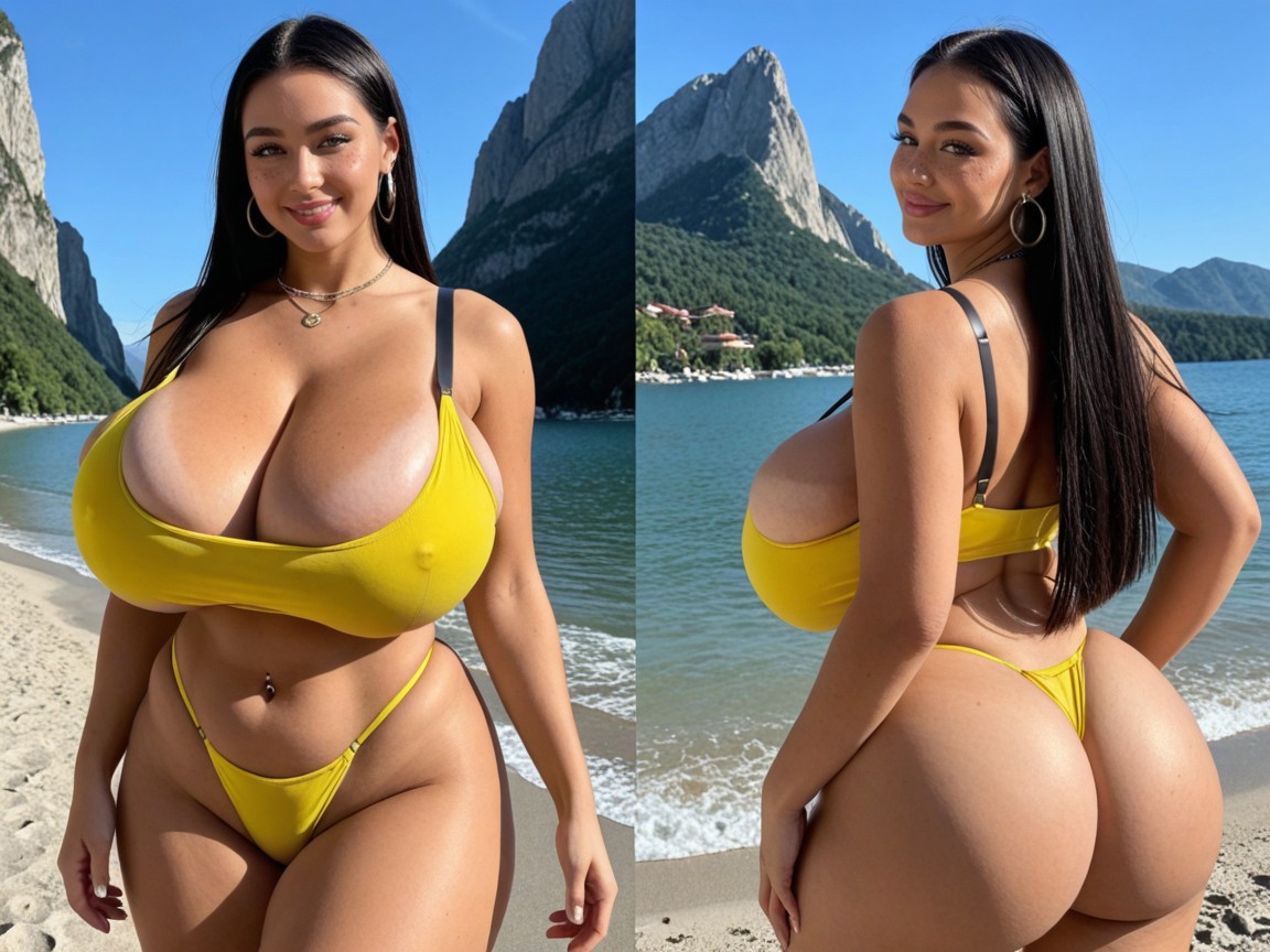 Gigantic Breasts, 多重视角, Horny AI黃片