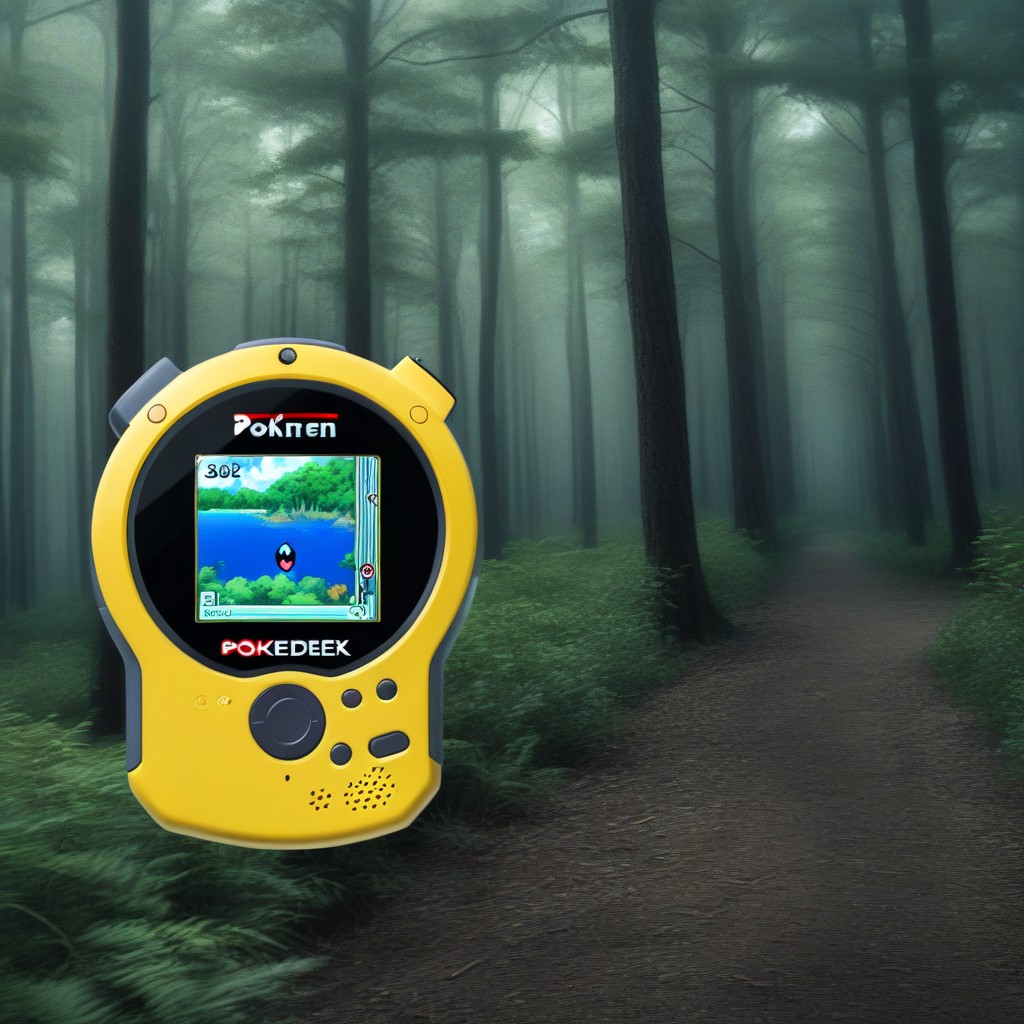 Pokemon Style, Forest On Deserted Island Location, Forest On Deserted Island Location AI Porn