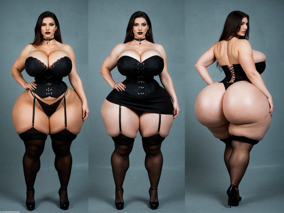 Huge Bbl, Massive Fake Ass, Hyper Bubble Butt AI黃片