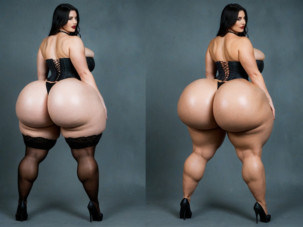 Extreme Hyper Bbl, Disproportionately Large Butt, 18+ AI 포르노