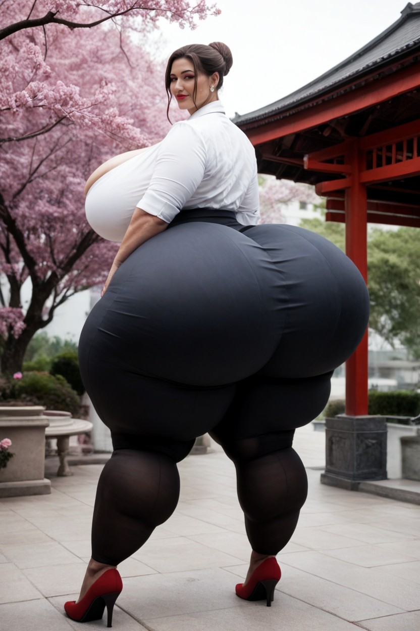 Bbl, Hyper Waist, Beautiful Face Porno IA