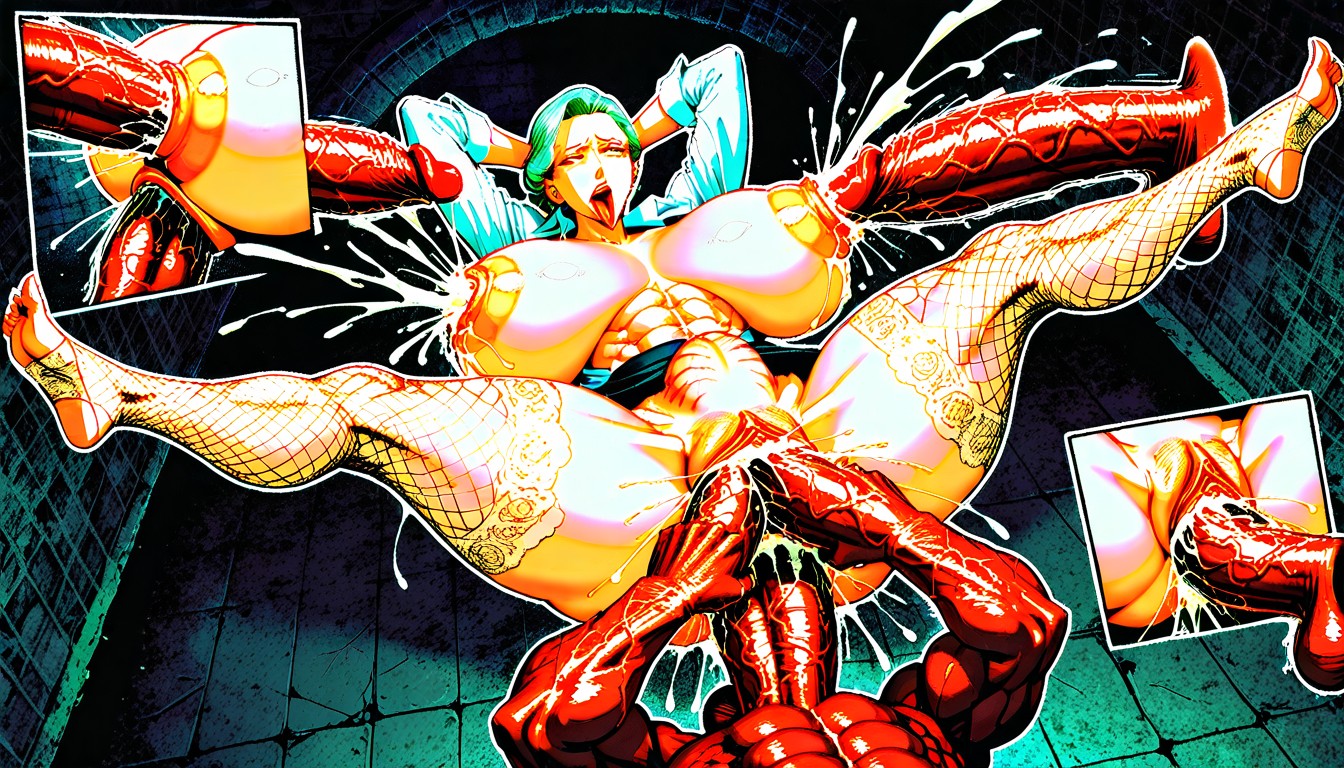 Double Vaginal Fisting, Huge Fisting Penetrating In Her Vagina, 60+ AI Porn