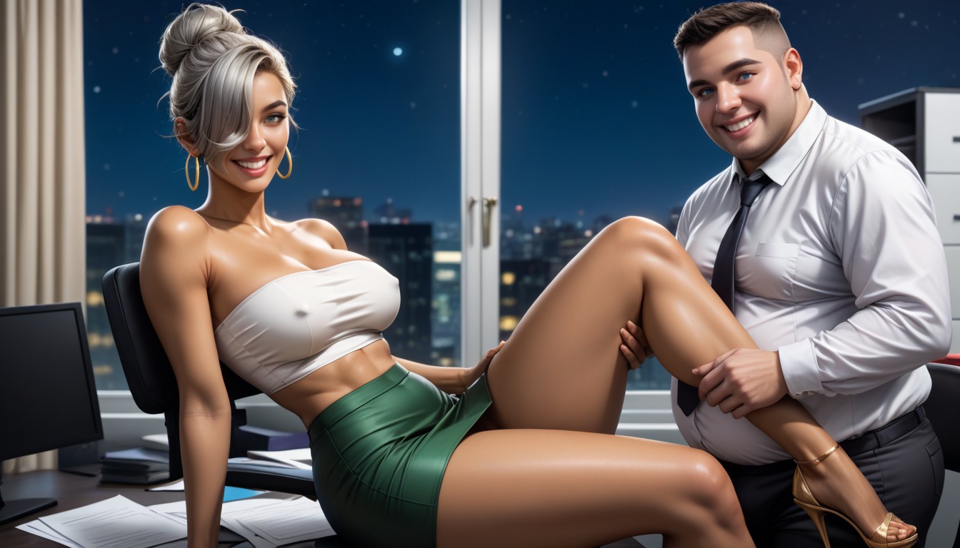 High Definition, Erect Nipples, Sexy Shoulders AI Porn