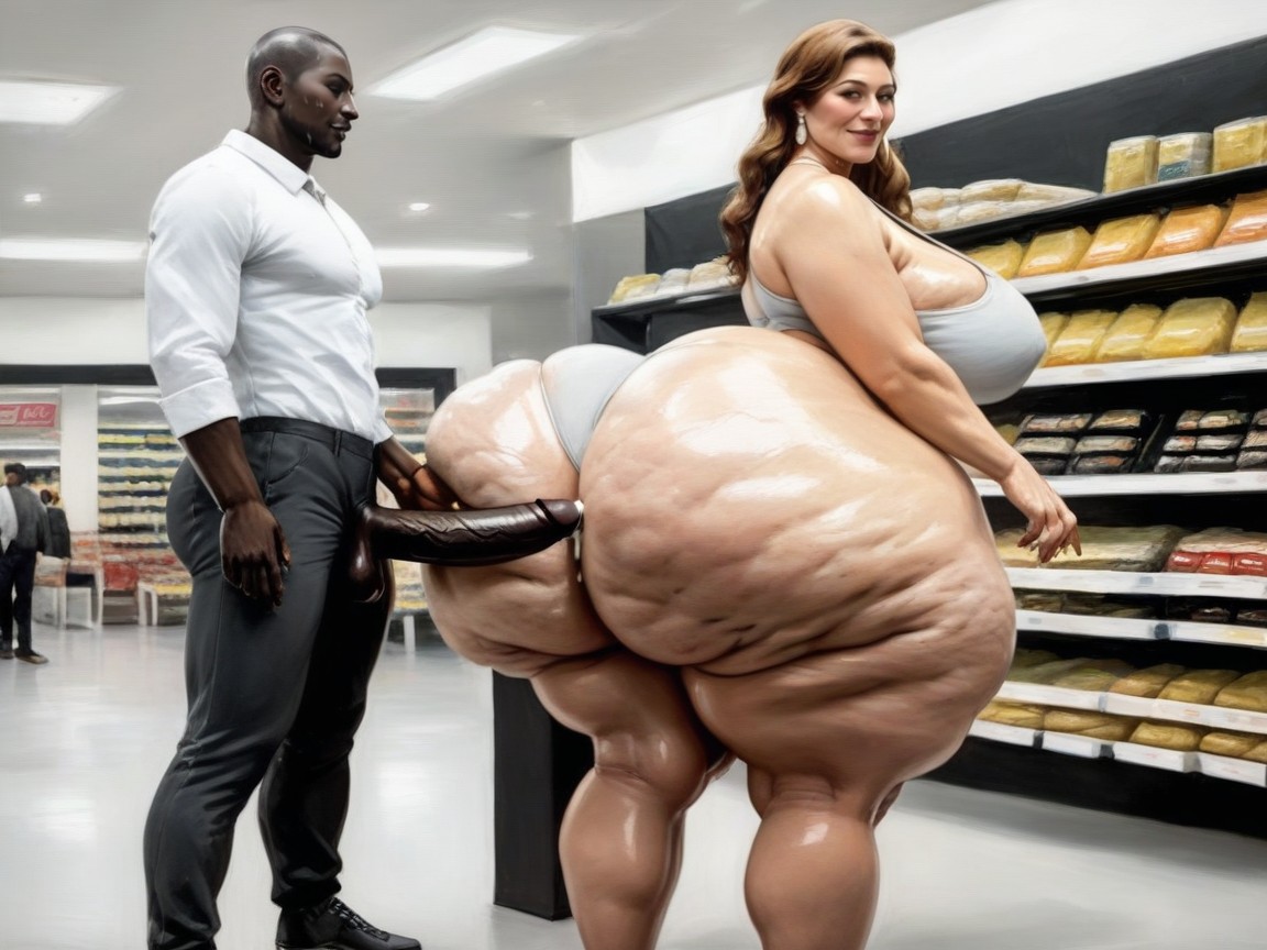 Mucha Gente Alrededor, Ass Job, Corrida Porno IA