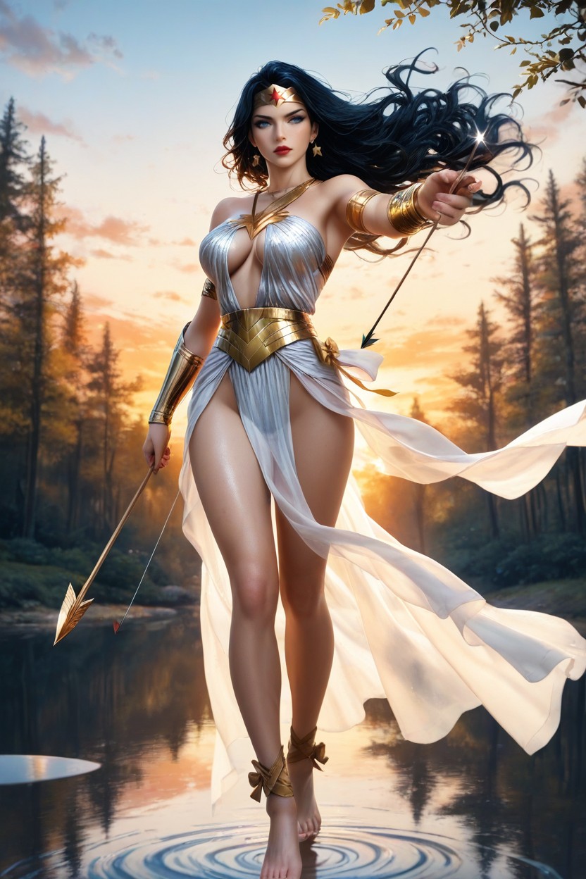 Athletic Body, Long Boobs, 18+ AI 포르노
