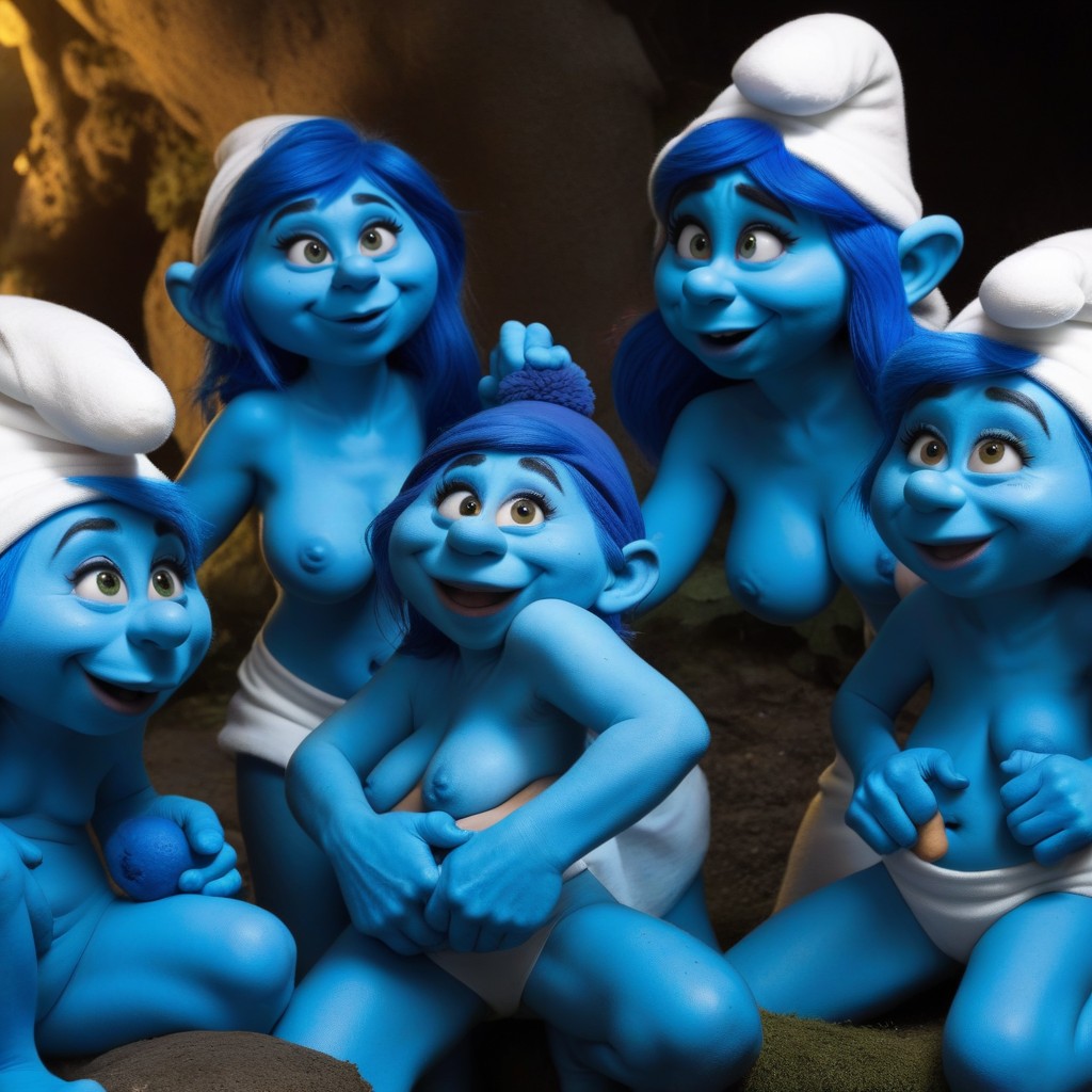 角色扮演, The Smurfs, Gang Bang AI黃片