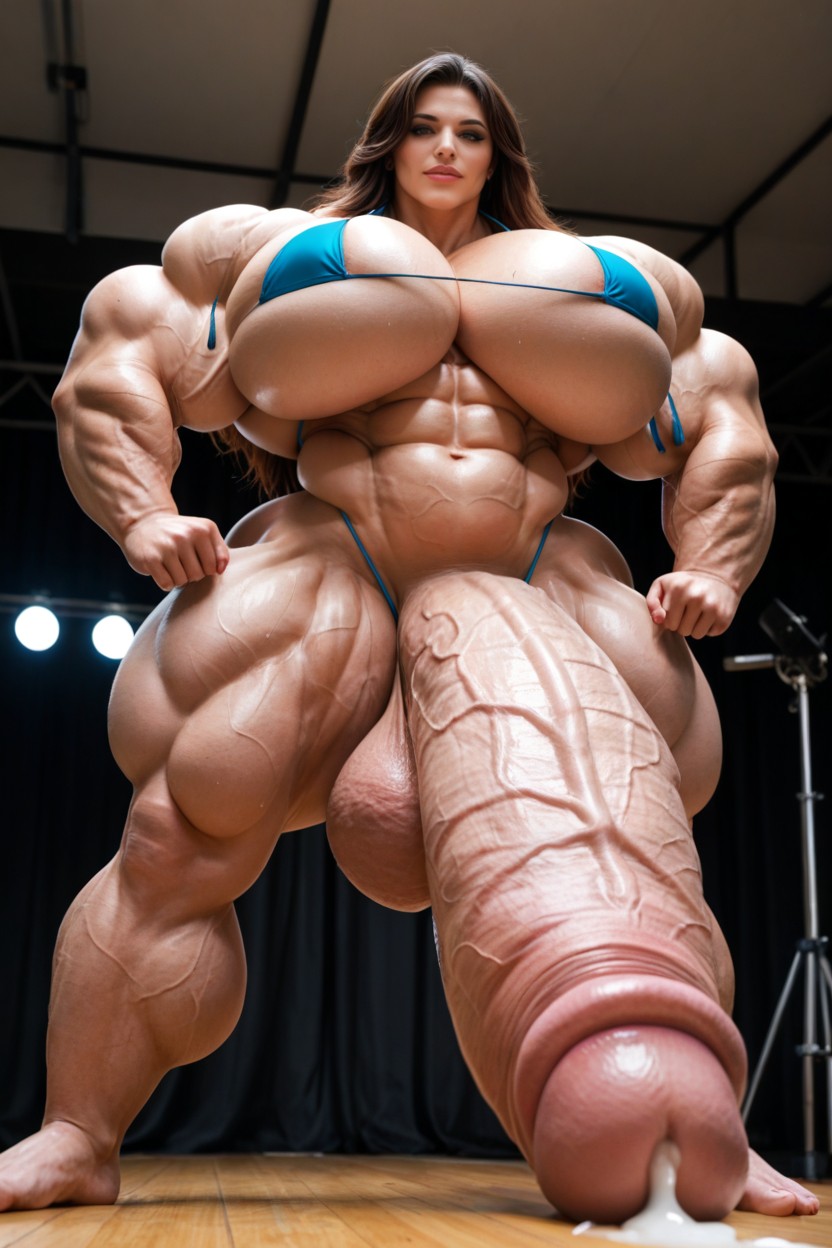 Gigantic Hyper Thick Futa Cock, Grande Longueur, Extremely Thick Hyper Penis Porno IA