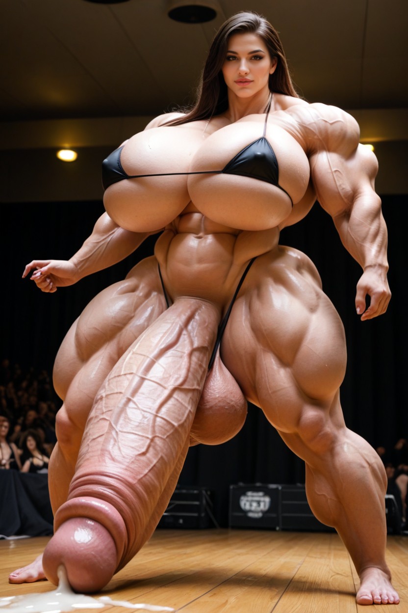 Giant Flaccid Hyper Cock, 18+, Extreme Massive Hyper Girthy Cock AI 포르노