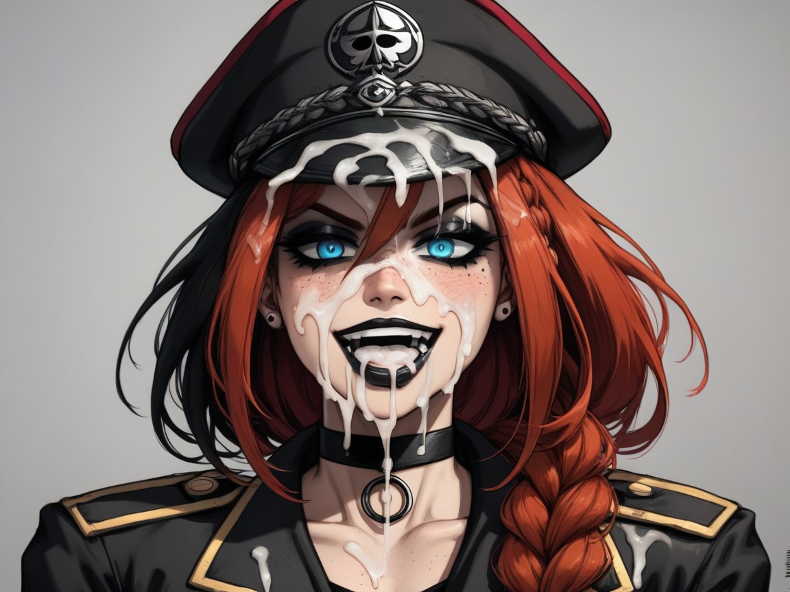 Cum On Eyes, Choker, Cum In Mouth AI黄片