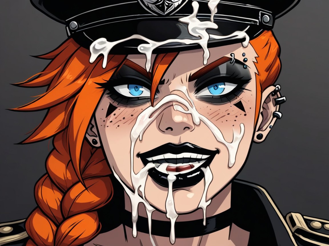 Ginger, Epaulettes, Open Mouth AI黃片