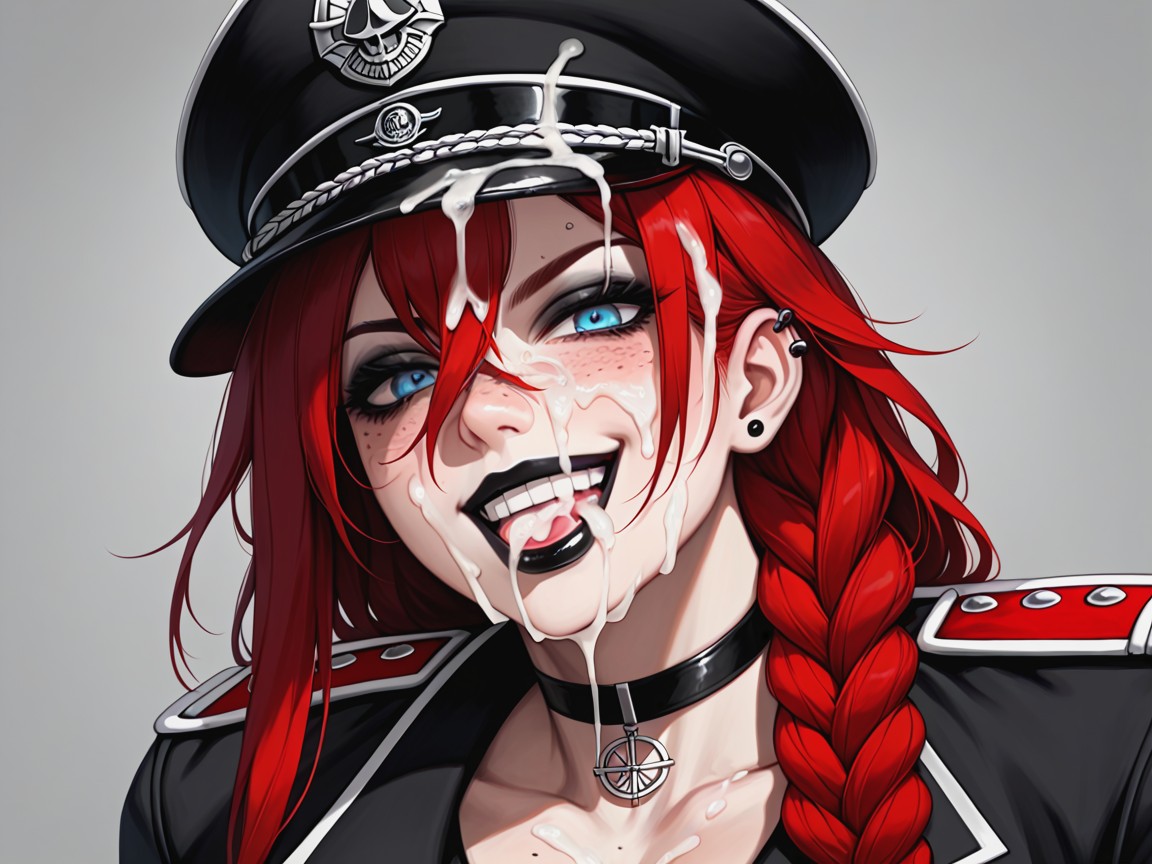 Blue Eyes, Goth, 疯狂 AI黃片