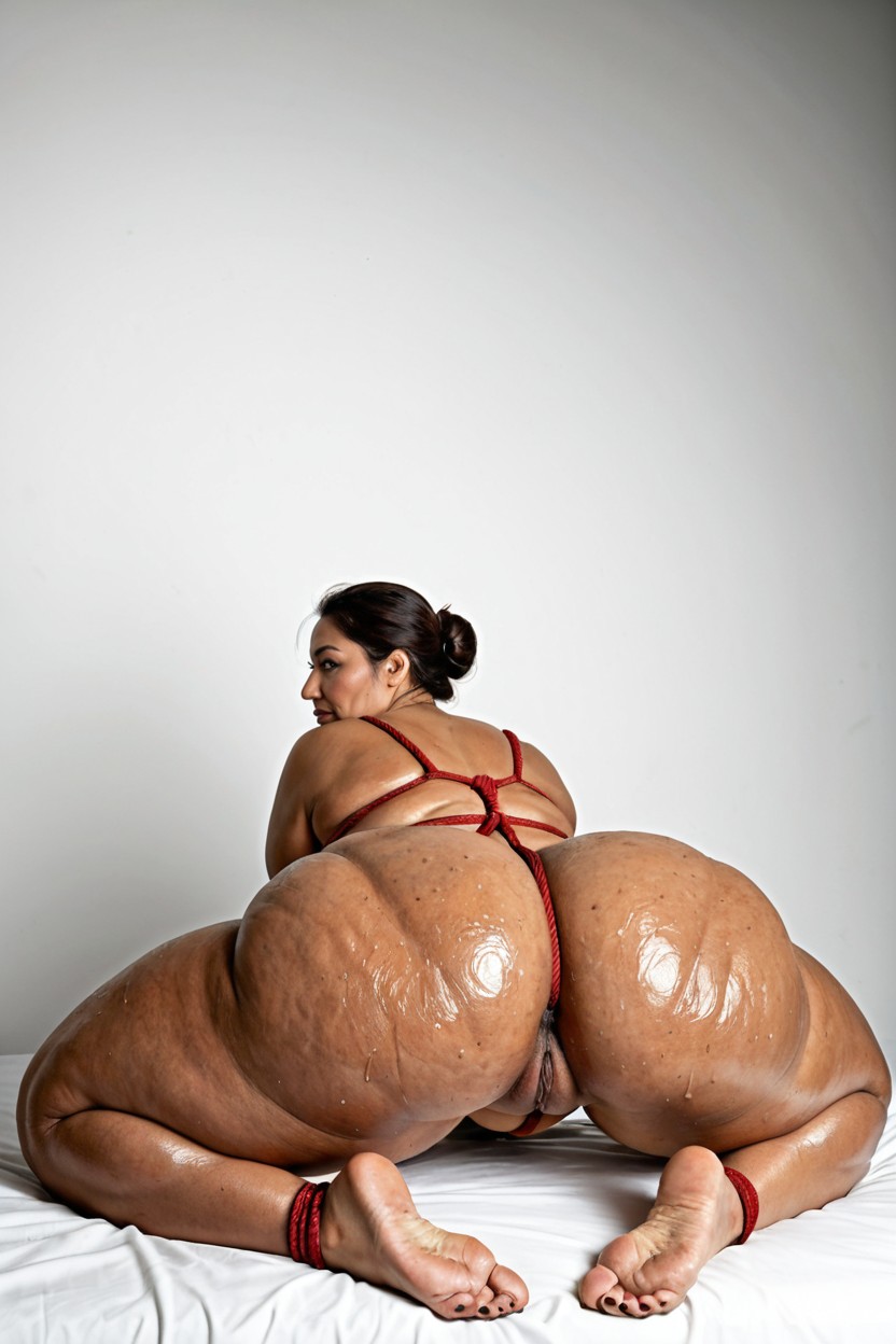 Gigantic Thighs, Gigantic Thighs, Bulging Stomach Porno IA