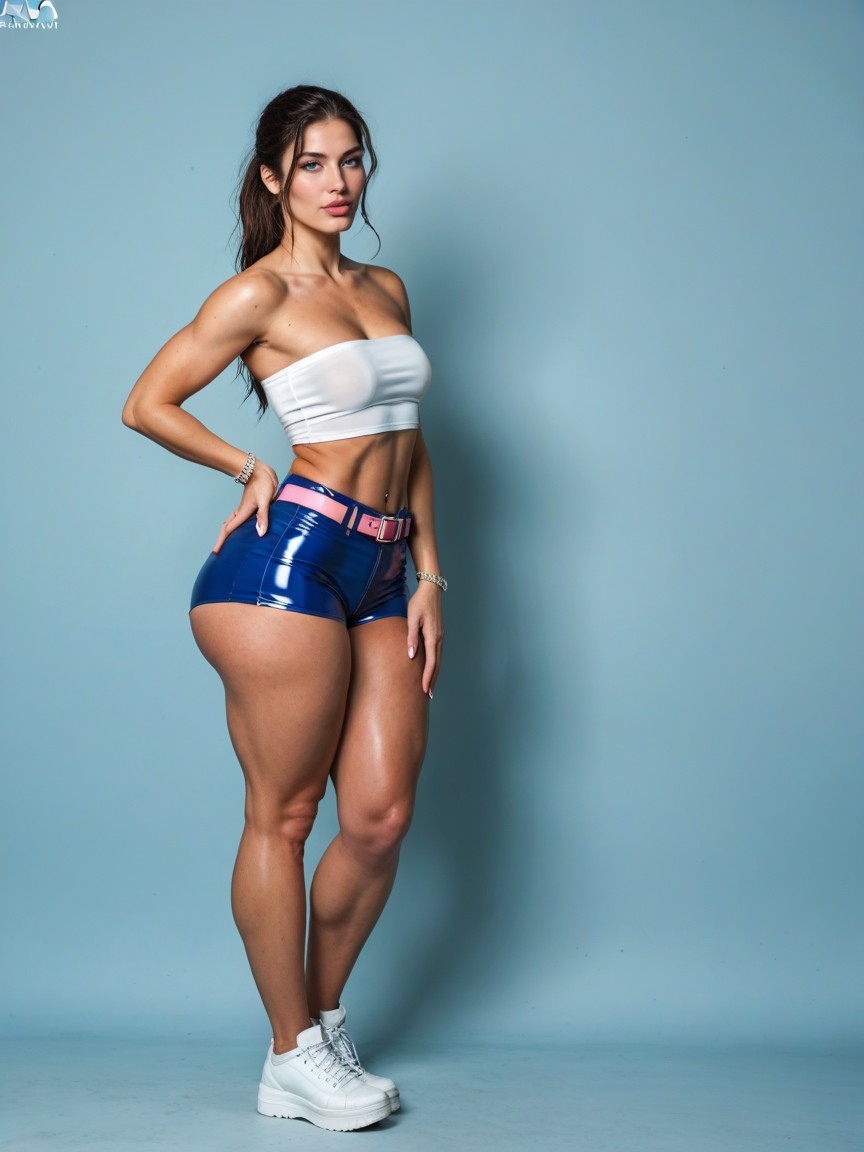 Hyper Fake Round Ass, Deep Ass Crack, Open Eyes Porno IA