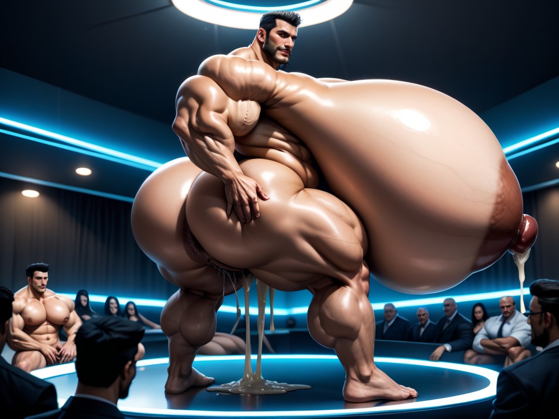 Sideburns, Desnuda, Abrir El Culo Porno IA