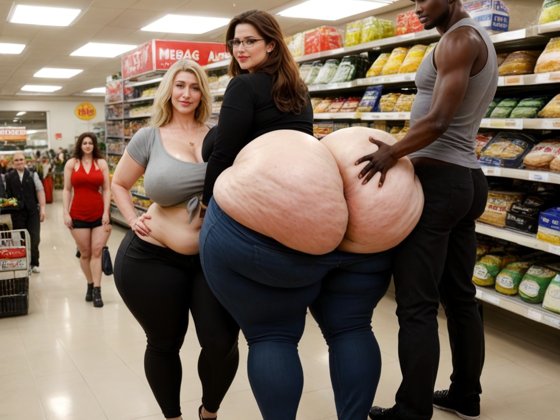 Huge Ass, Arched Back, Arched Back AI Porn