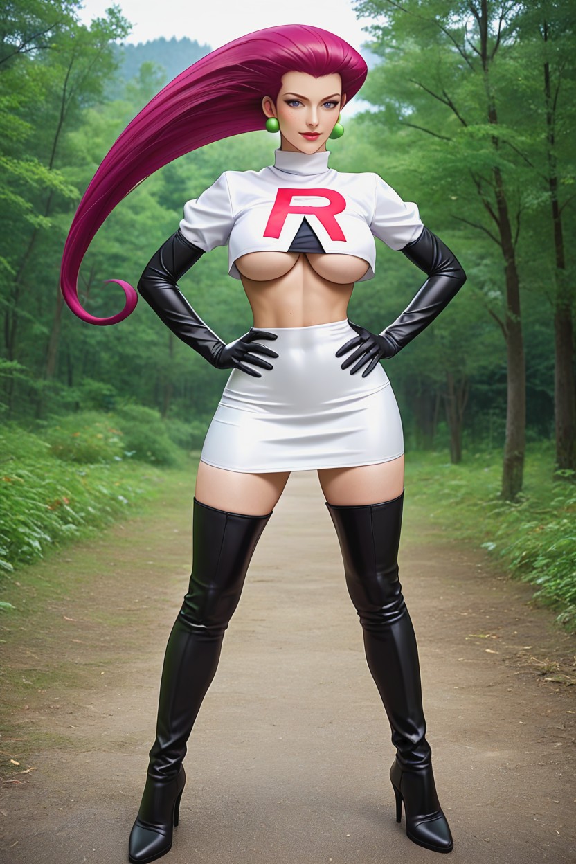 Award-winning Photo, コスプレ, 正面図 AIポルノ