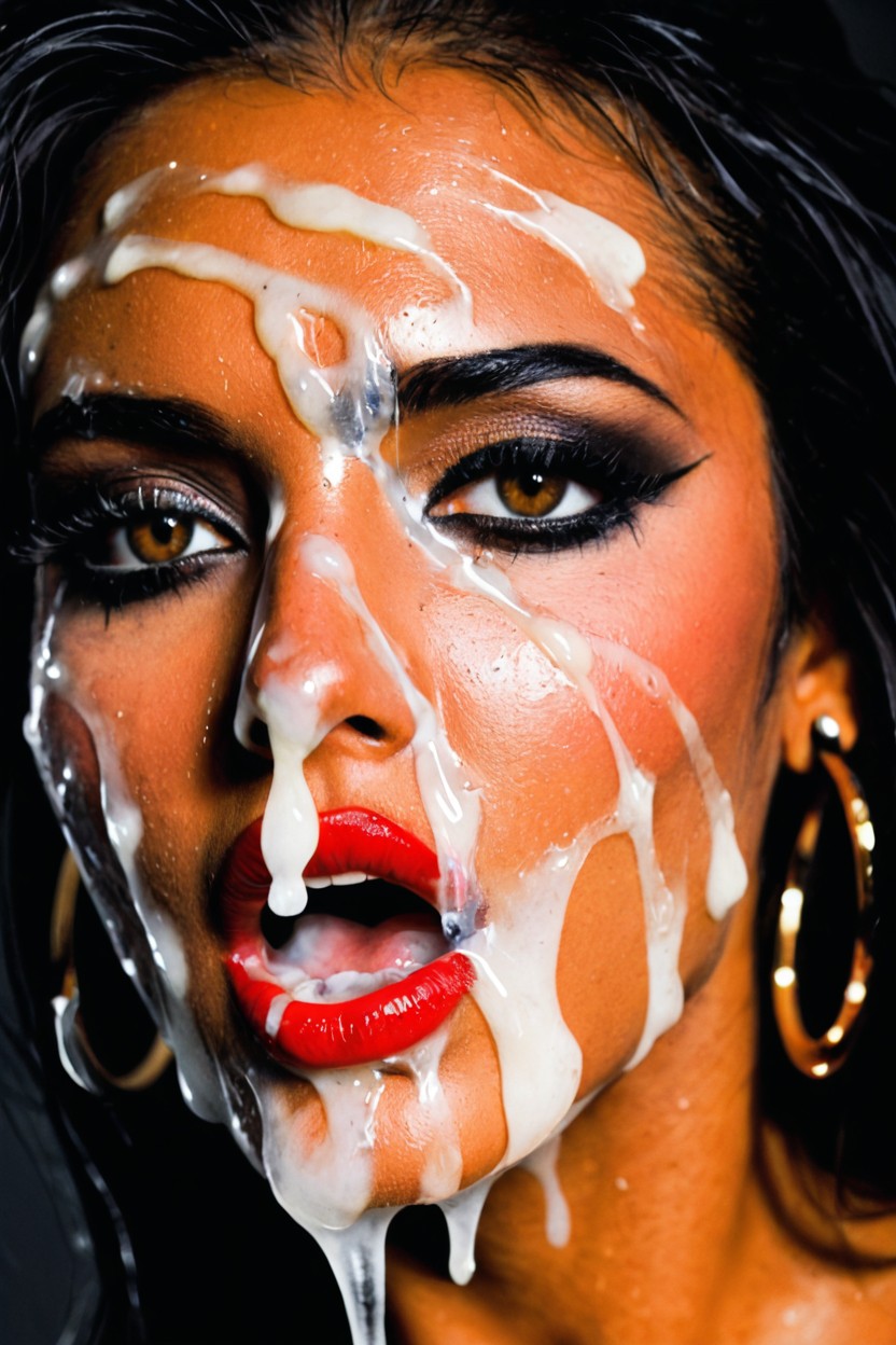 Extremely Beautiful Face, Ultra Detailed Face, Close Up Porno IA
