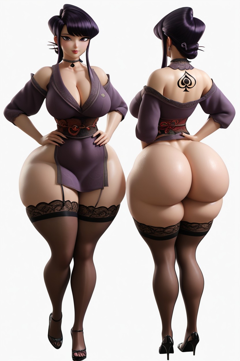Symmetrical Pose, Model Sheet, Phat Legs AI黃片