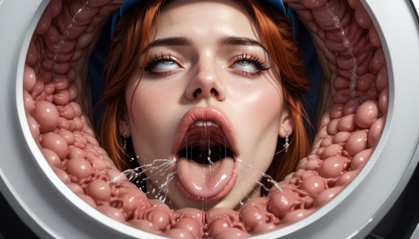 潮吹き, Permanent Gaping Void Revealing The Deep Cervix Clearly Directly Above, Hdr AIポルノ