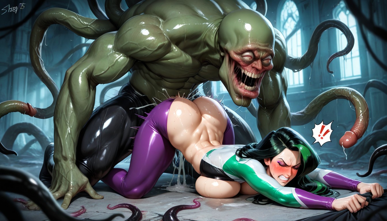 Head Back, Huge Big Ass, Monster AIポルノ