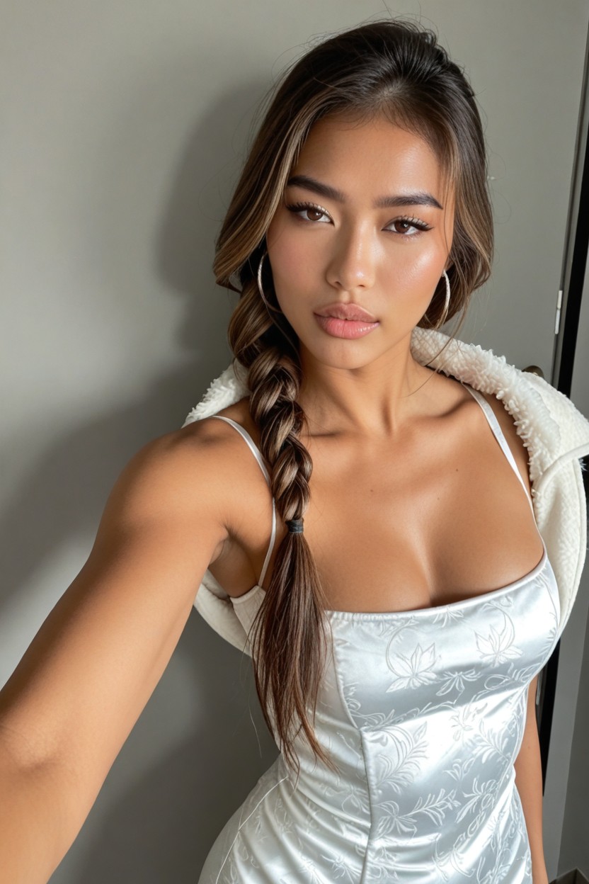 Small Breasts, Black Eyeliner, Hyper Asian AI Porn