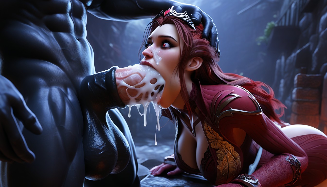 Marvel Rivals, Excessive Cum On Face, Gigantic Cock AI Porn