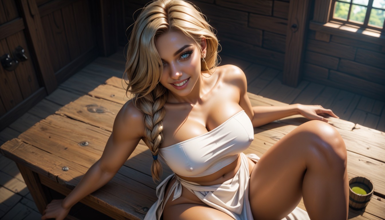 Green Bottle, She Is, Best Sexy Body Pose Porno IA