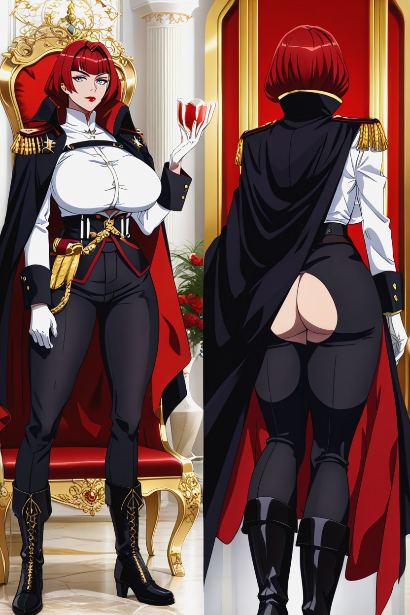 White Shirt, White Long Sleeve Shirt, Rear View Has No Military High Collar Cape Porno IA