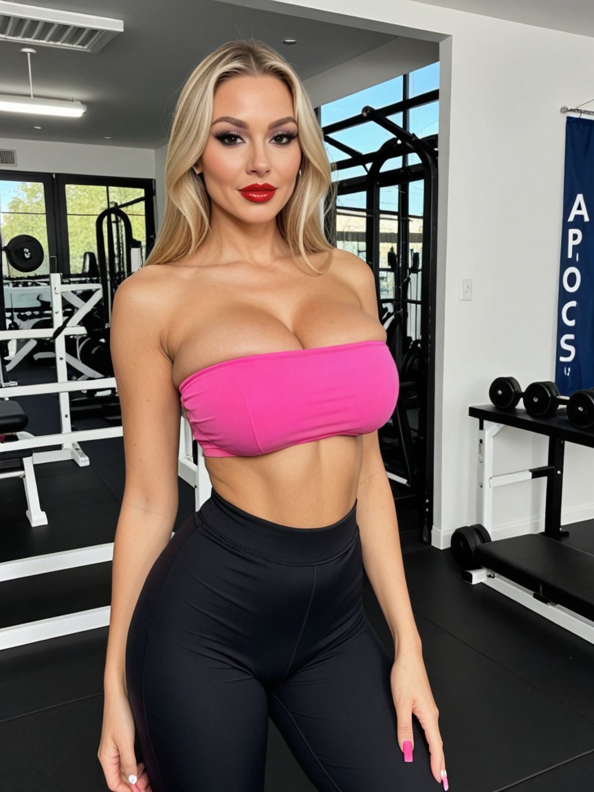 Alemana, Heavy Mascara, Sagging Breasts Porno IA