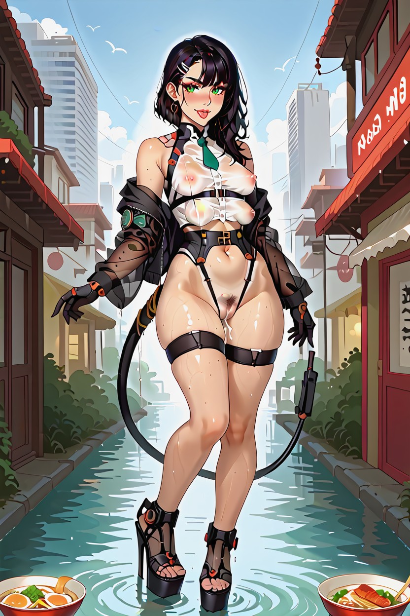 Beautiful Butt, Four Breastsmulti Breasts, Cyborg Body Porno IA