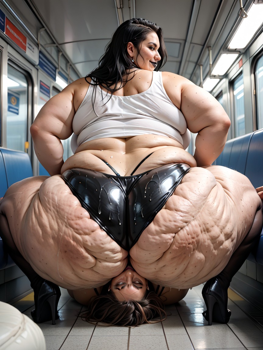 2 Personas, Ssbbw, Low Angle Porno IA