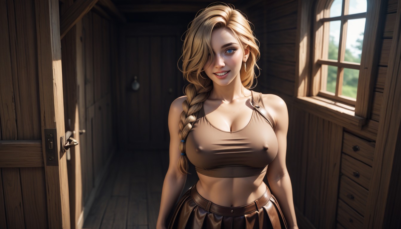 Cottage, Sexy Neck, Hair Behind Ear Porno IA