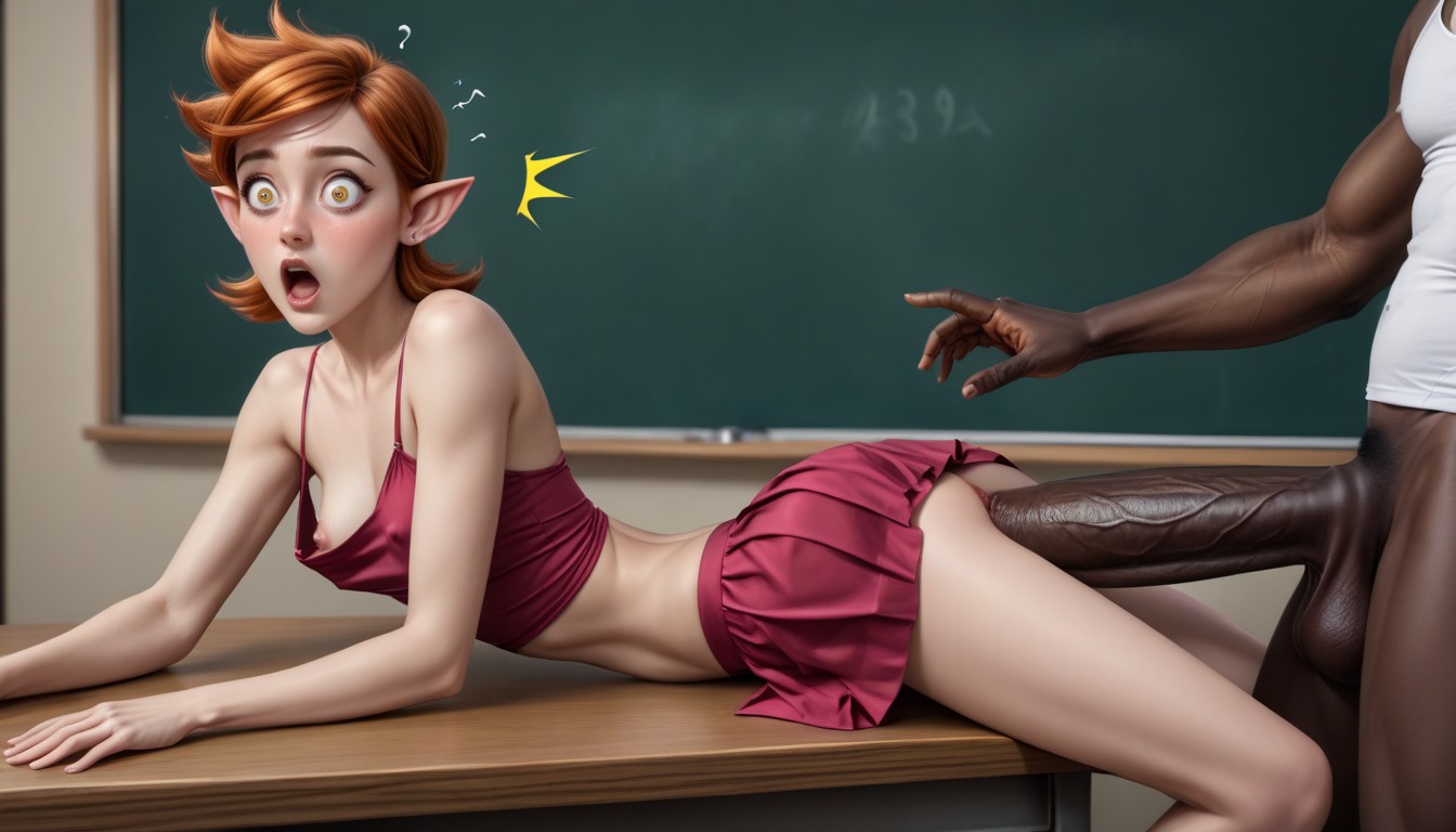 Extreme Surprise, Camisole, Interracial AI Porn